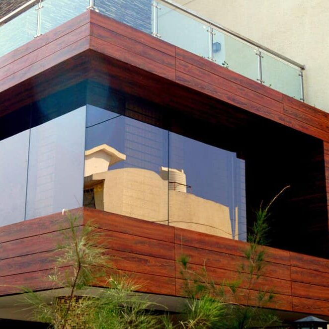 HPL Facade Panels balcony