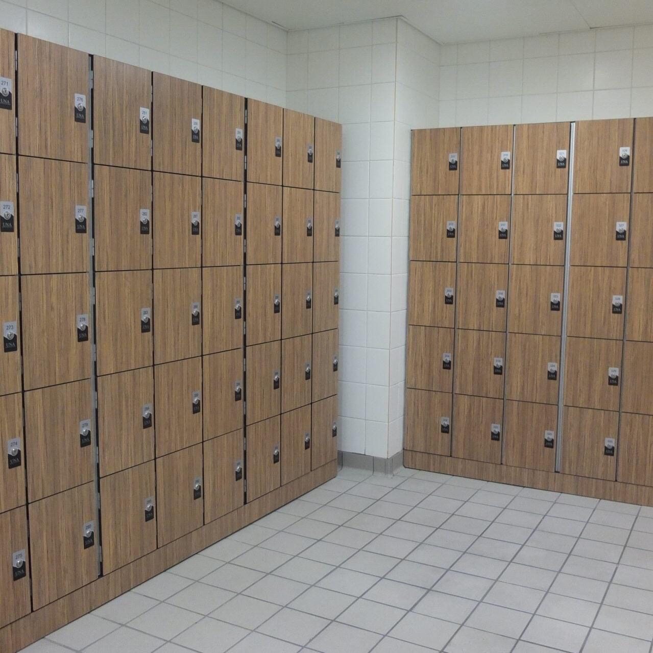 LOCKER OF COMPACT LAMIANTE